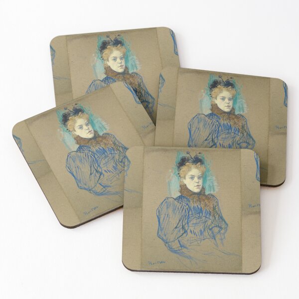 Item preview, May Milton by Henri de Toulouse-Lautrec | Vintage Post-Impressionist Portrait Poster Print designed and sold by artofuniverse.