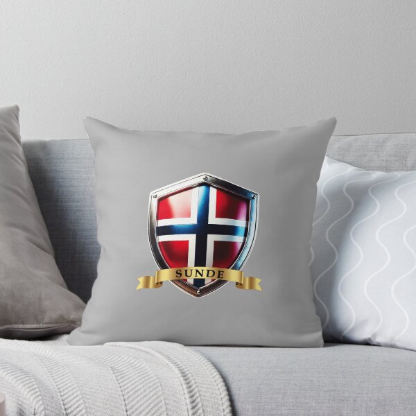 Item preview, Sunde Norwegian Surname Shield designed and sold by Highlandkings.