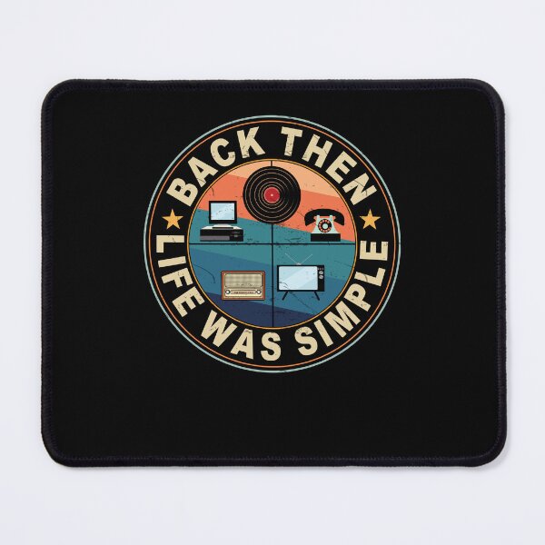 Item preview, back when life was simple aesthetic retro-vintage gift designed and sold by FernaRoje.