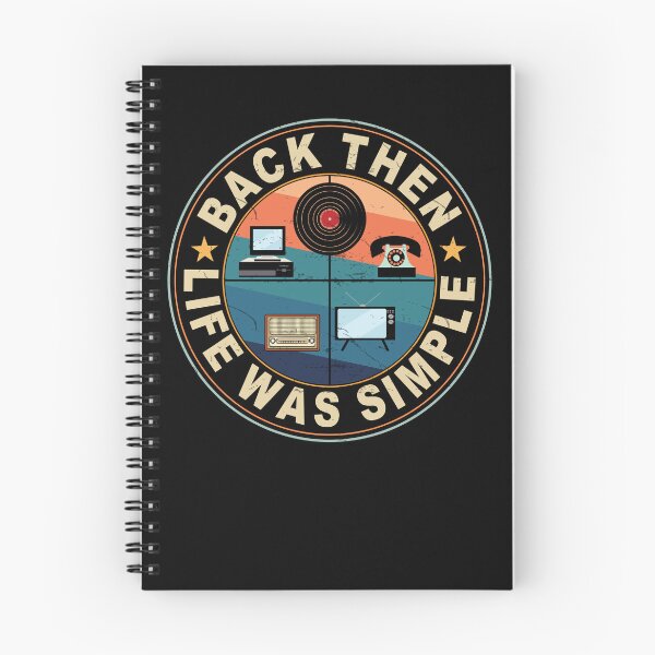 Item preview, back when life was simple aesthetic retro-vintage gift designed and sold by FernaRoje.