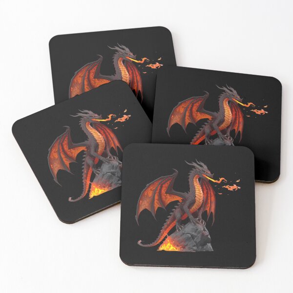 Item preview, LAVA DRAGON 4 designed and sold by mama-creative.