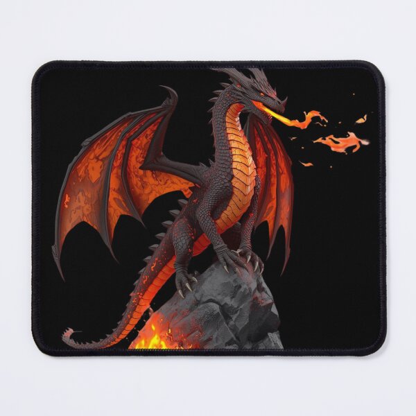 Item preview, LAVA DRAGON 4 designed and sold by mama-creative.