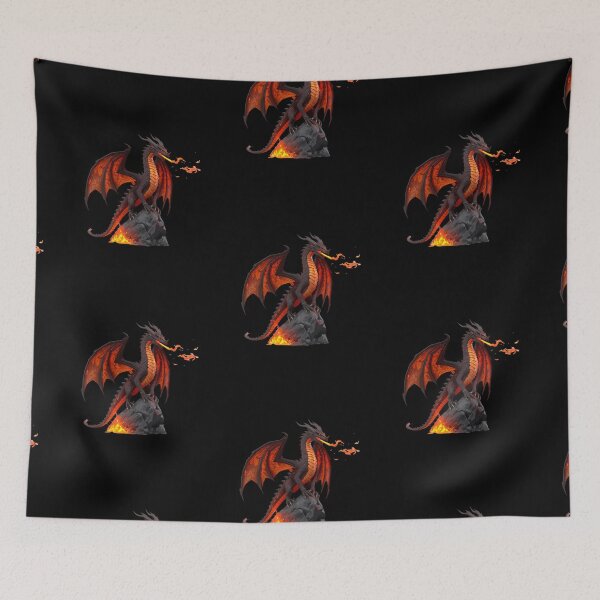 Item preview, LAVA DRAGON 4 designed and sold by mama-creative.