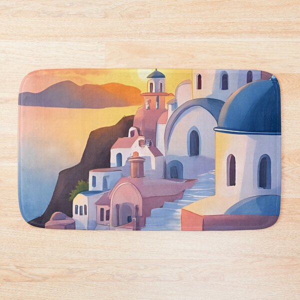 Item preview, Santorini, Greece designed and sold by artbynalamagnolia.