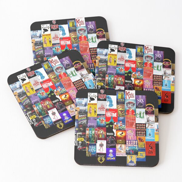 Item preview, Musical Theatre collage design designed and sold by Top-show-shirts.