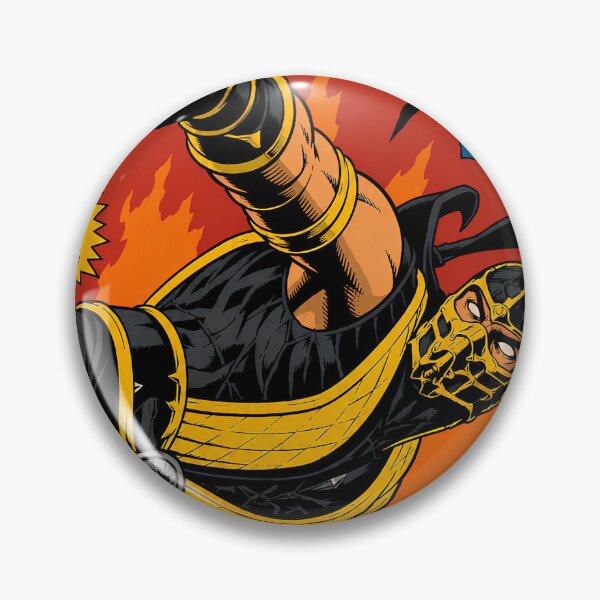 Item preview, mortal kombat scorpion '93 comic cover GET OVER HERE designed and sold by Campbell0395.