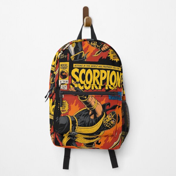 Item preview, mortal kombat scorpion '93 comic cover GET OVER HERE designed and sold by Campbell0395.