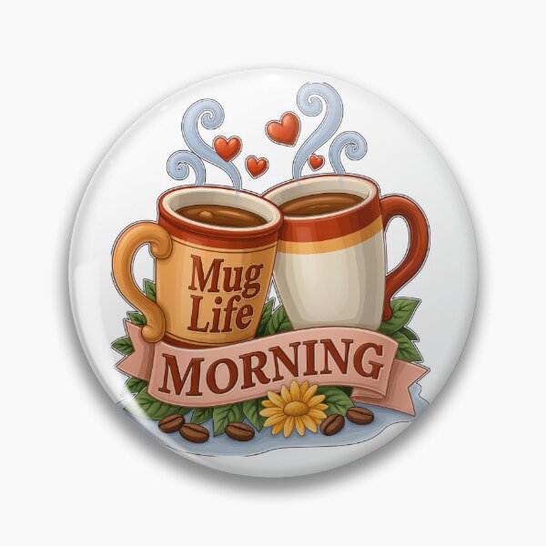 Item preview, Mug Life Morning Coffee Cups Toast designed and sold by Marcikart.