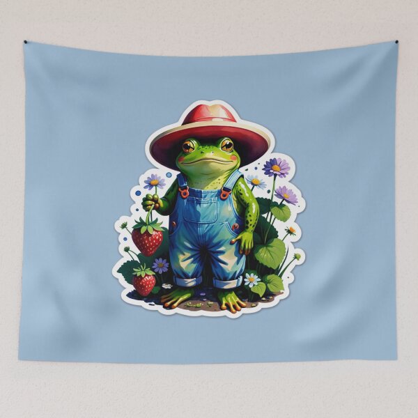 Item preview, Sleepy Frog Farmer designed and sold by tim tal.