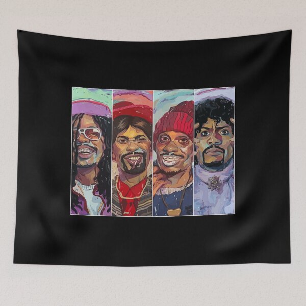 Item preview, Dave Chappelle Comedy Ensemble Portrait Pop Art Design designed and sold by LandynBrylee.