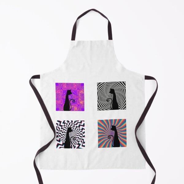 Item preview, 4 Trippy Cats designed and sold by CoolCatsCo.
