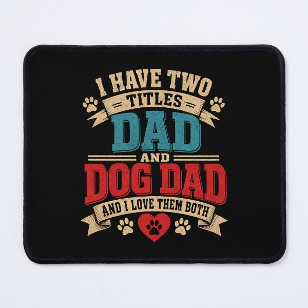 Item preview, i have two title dad and dog dad Vintage Dad Dog Dad Fathers day designed and sold by Kladhadredo.