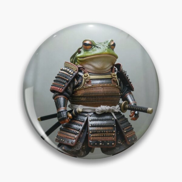 Item preview, Kawaii Samurai Frog designed and sold by tim tal.