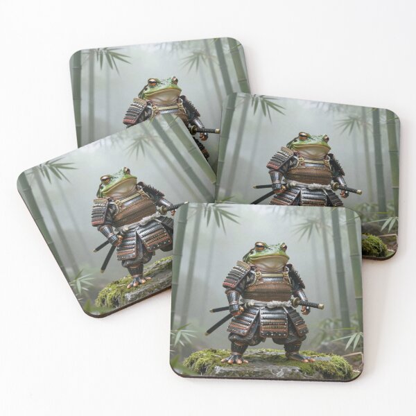 Item preview, Kawaii Samurai Frog designed and sold by tim tal.