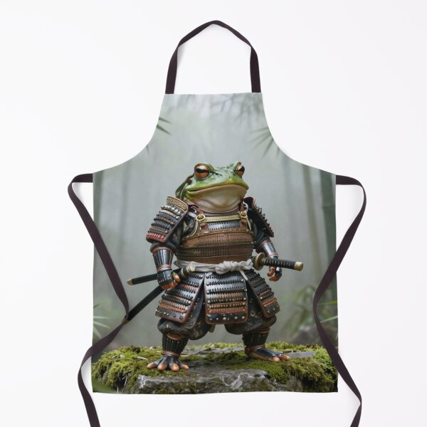 Item preview, Kawaii Samurai Frog designed and sold by tim tal.