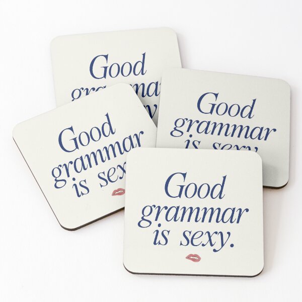 Item preview, good grammar is sexy.  designed and sold by Pinu92.