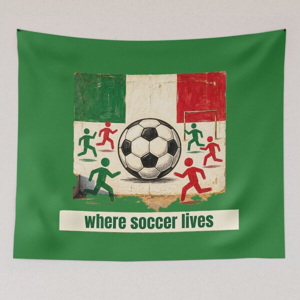 Item preview, Where Soccer Lives Algeria designed and sold by Endeva4eva.