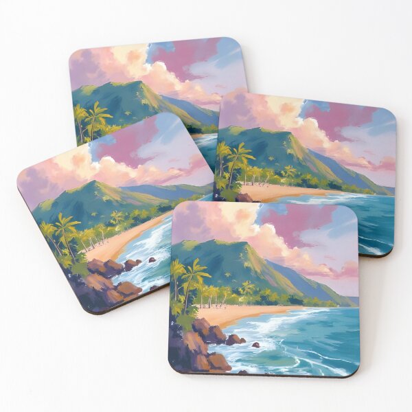 Item preview, Fiji Mountains designed and sold by artbynalamagnolia.