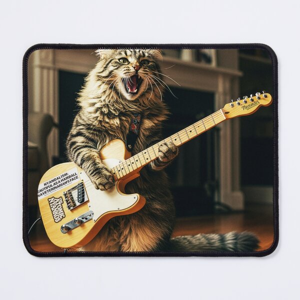 Item preview, Grunge Icon Cat: Policed by Purr-ism, TheNyandalism Guitar Maestro designed and sold by The Atomics.