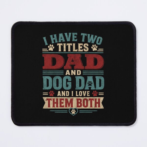 Item preview, i have two title dad and dog dad Vintage Dad Dog Dad Fathers day designed and sold by Kladhadredo.