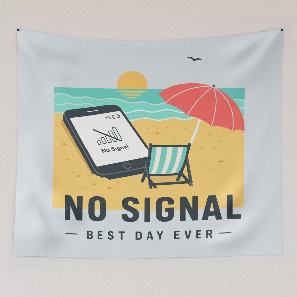 Item preview, No Signal Best Day Ever designed and sold by xmoudx.