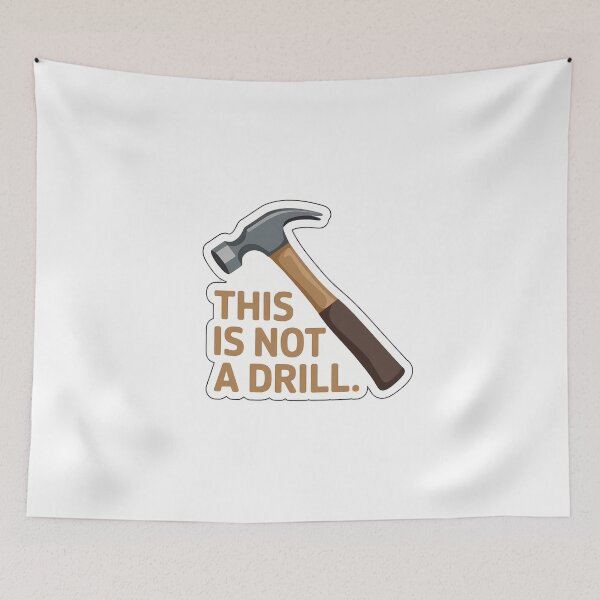 Item preview, Construction Humor Alert designed and sold by NiftyWrx.