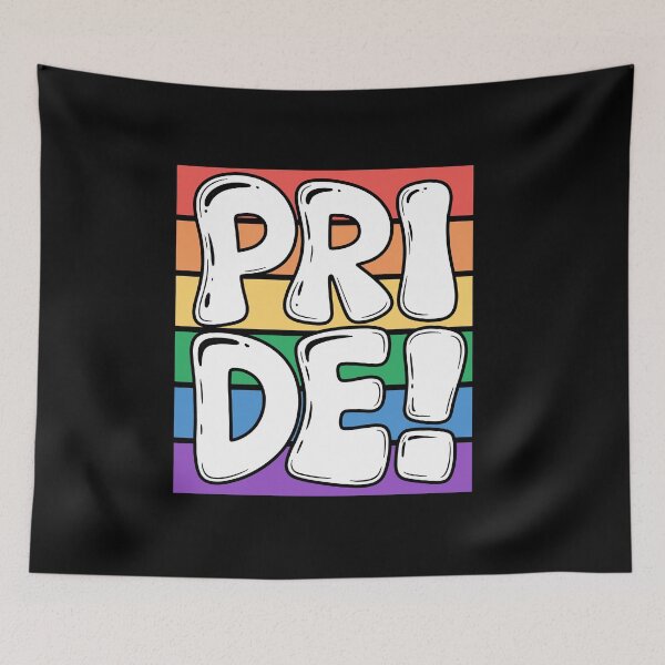 Item preview, Pride LGBT Rainbow Flag Funny Bold Pride Month Gift designed and sold by Say It With Ink.