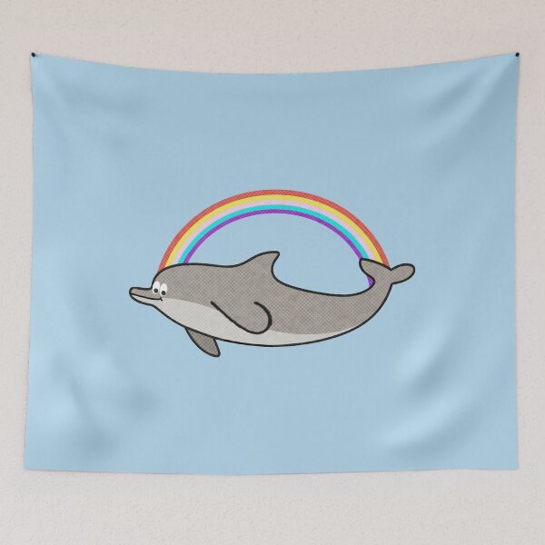 Item preview, Dolphin Rainbow Natalie's Shirt Survivor Season 29 designed and sold by TackyTime.