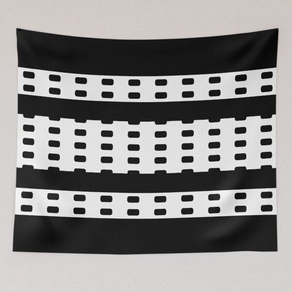 Item preview, Black & white geometric seamless pattern designed and sold by Mint + Midnight.
