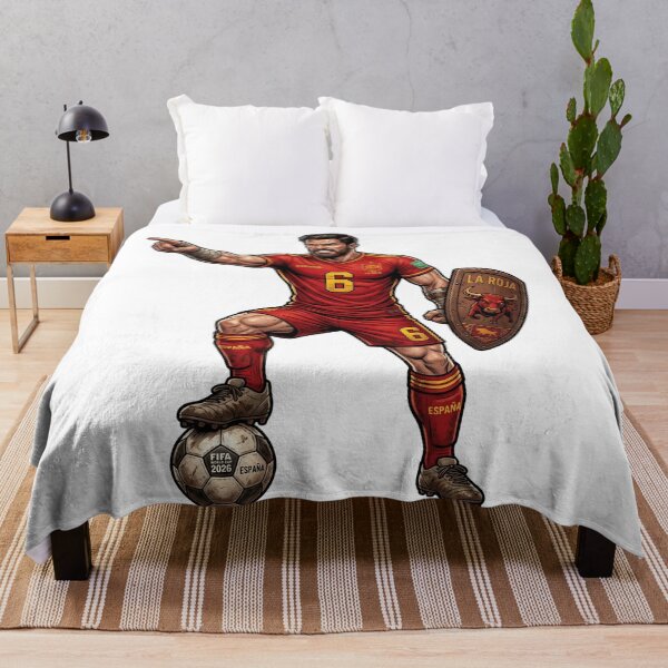 Item preview, Spanish Soccer Warrior Cinematic Sports Art designed and sold by Pandora´s Box.