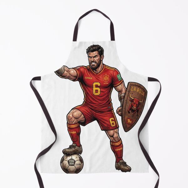 Item preview, Spanish Soccer Warrior Cinematic Sports Art designed and sold by Pandora´s Box.