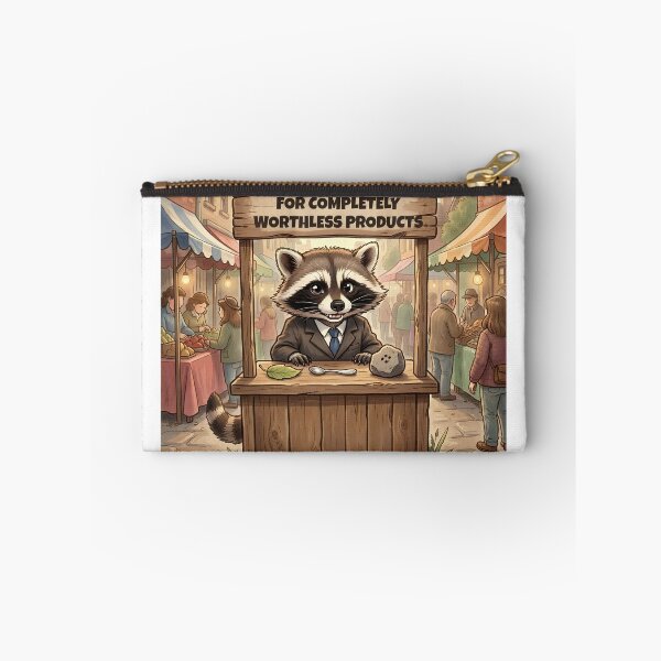 Item preview, Funny Raccoon Business Meme | Premium Branding Worthless Products designed and sold by ByAnad.