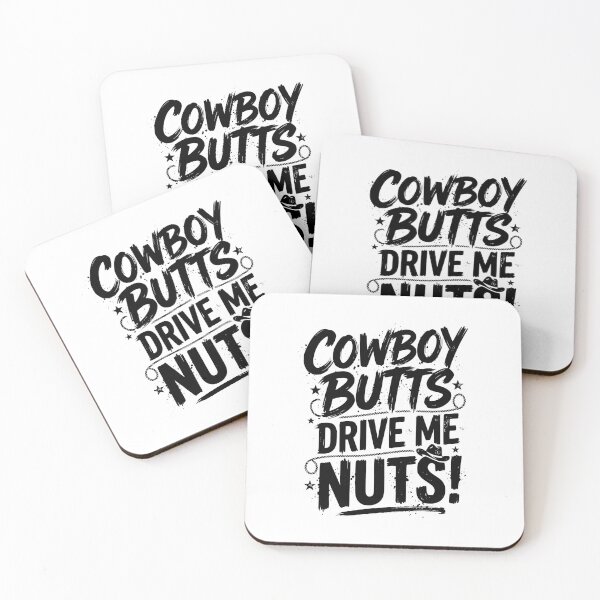 Item preview, Cowboy Butts Drive Me Nuts Country Cowgirl Western Graphic Design, Funny Rodeo Lover Gift, Comfort Colors Graphic Tee designed and sold by AsturShop.