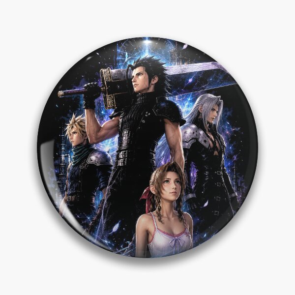 Item preview, Final Fantasy VII - cloud, sephiroth aerith designed and sold by thedarkfantasy.