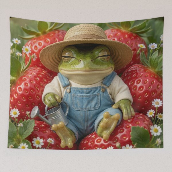 Item preview, Frog of the Spring Garden designed and sold by tim tal.