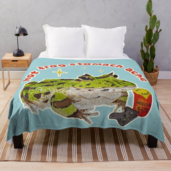 Item preview, Hot Frog Ramen Stomach Ache with controller designed and sold by Blackberries & Moss.