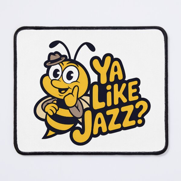 Item preview, Cartoon Bee Jazz Enthusiast designed and sold by NiftyWrx.