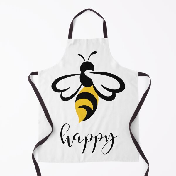 Item preview, Be Happy – Minimalist Cute Bee Happy Design with Positive Message designed and sold by ArcticFoxStudio.