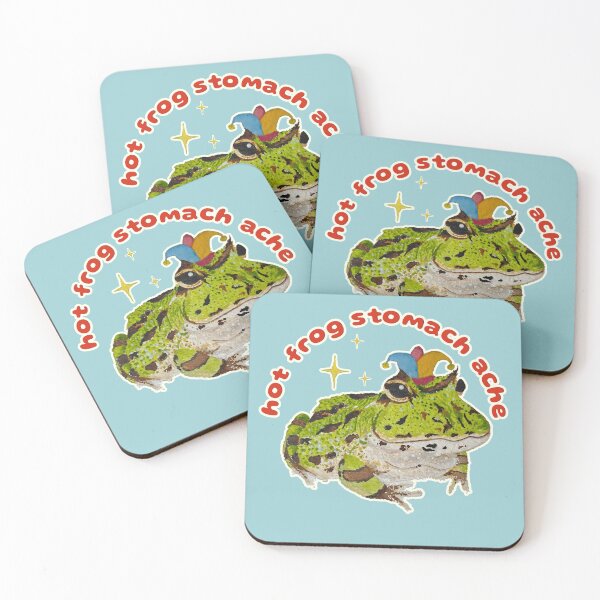 Item preview, Hot Frog Stomach Ache (Jester Horace) designed and sold by Blackberries & Moss.