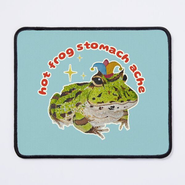Item preview, Hot Frog Stomach Ache (Jester Horace) designed and sold by Blackberries & Moss.