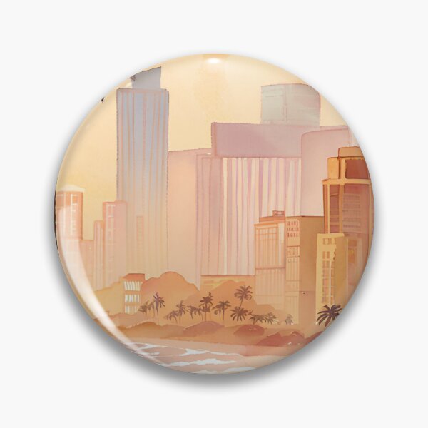 Item preview, South Beach, Miami Beach designed and sold by artbynalamagnolia.