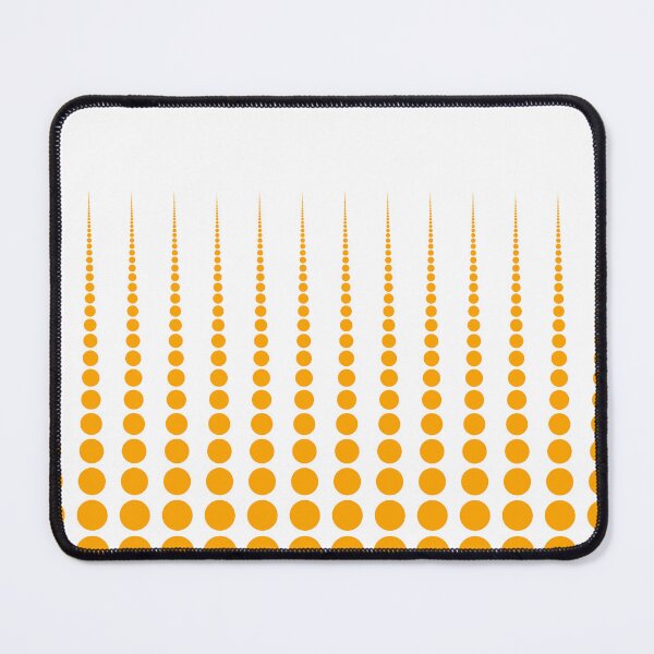 Item preview, Abstract Mustard Yellow Polka dots on White designed and sold by POLKAIWERX.