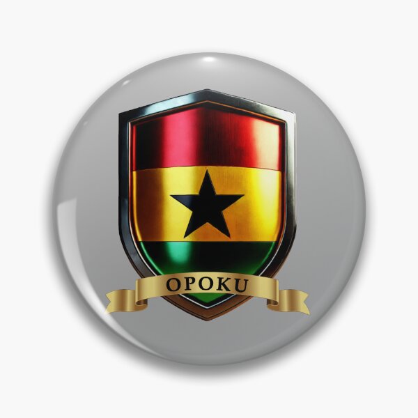 Item preview, Ghana Heritage Shield for Opoku designed and sold by Highlandkings.