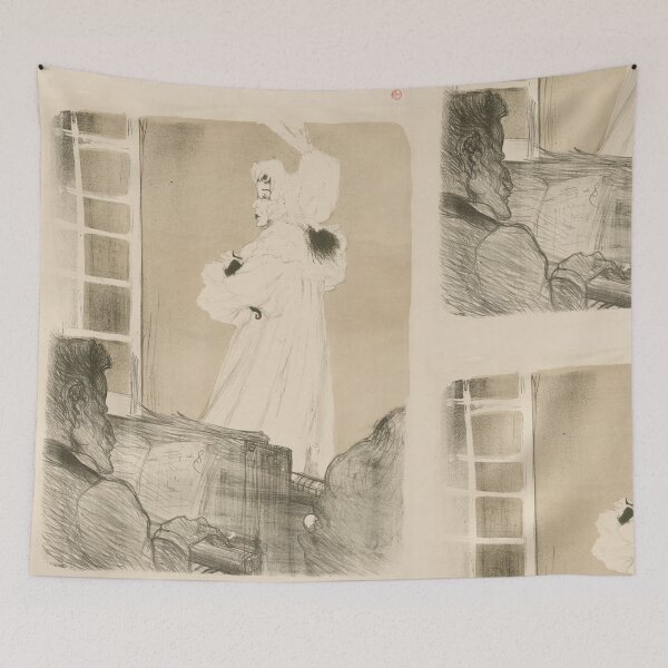 Item preview, Miss May Belfort by Henri de Toulouse-Lautrec | Vintage Cabaret Art Poster Print designed and sold by artofuniverse.