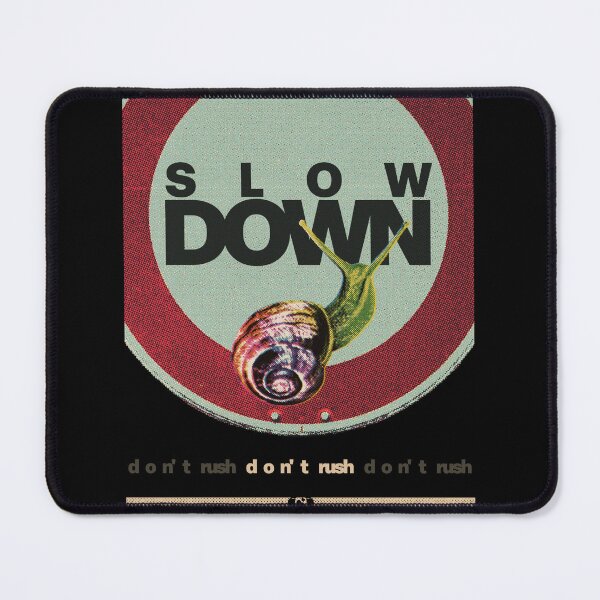 Item preview, Slow Down — Vintage Traffic Sign Snail Brutalist Design designed and sold by Decorador de Corazones.