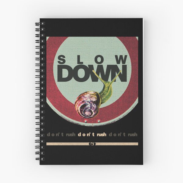 Item preview, Slow Down — Vintage Traffic Sign Snail Brutalist Design designed and sold by Decorador de Corazones.