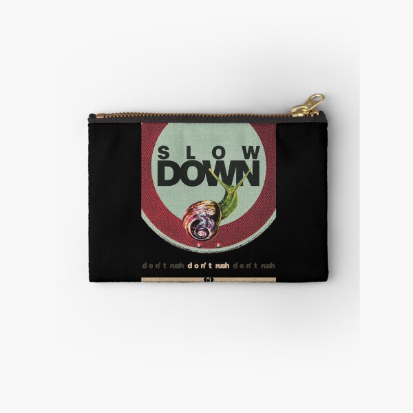 Item preview, Slow Down — Vintage Traffic Sign Snail Brutalist Design designed and sold by Decorador de Corazones.