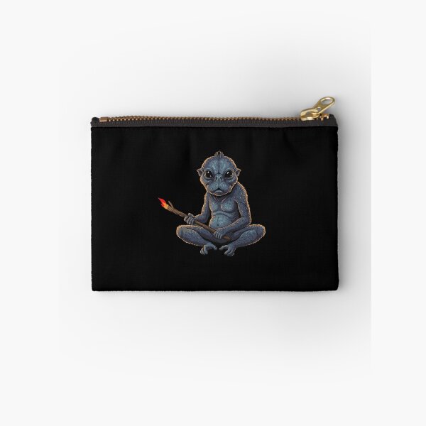 Item preview, baby kalisk with a fire stick - adorable alien moments designed and sold by What you are is Beautiful.