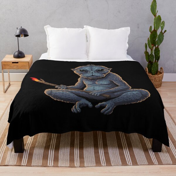 Item preview, baby kalisk with a fire stick - adorable alien moments designed and sold by What you are is Beautiful.