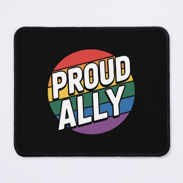 Item preview, Proud Ally LGBT Rainbow Pride Ally Gift designed and sold by Say It With Ink.